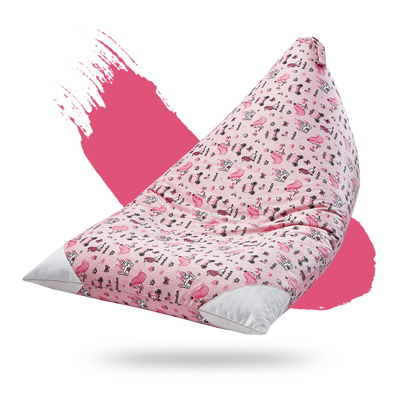 88 Bean Bag Covers, Princess Pink