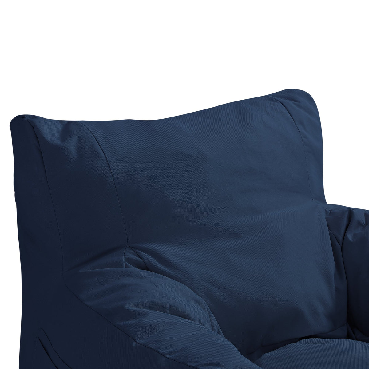Loungie Resty Navy Bean Bag Lounge Chair Nylon Foam Sleeper BB146
