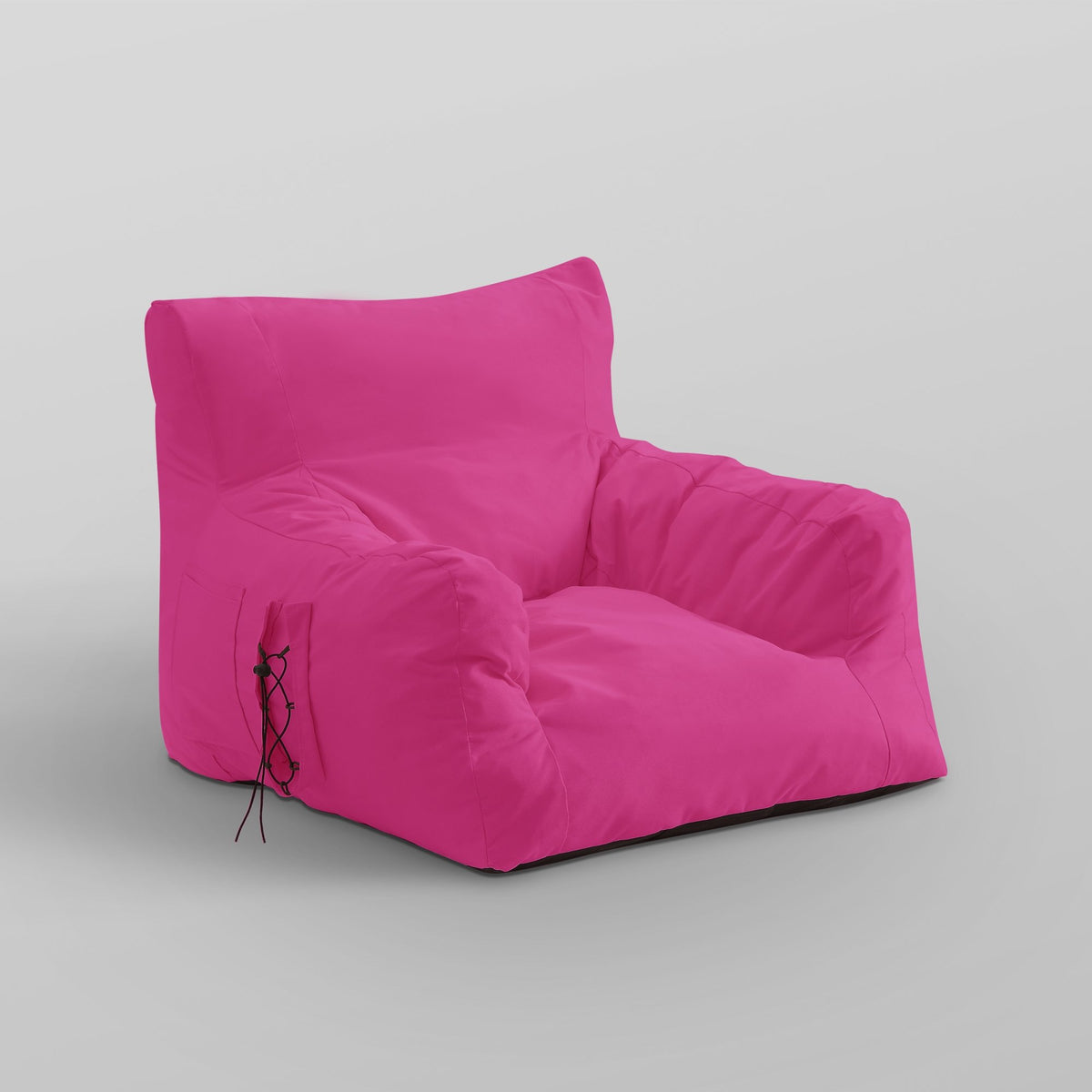 Loungie Resty Navy Bean Bag Lounge Chair Nylon Foam Sleeper BB146