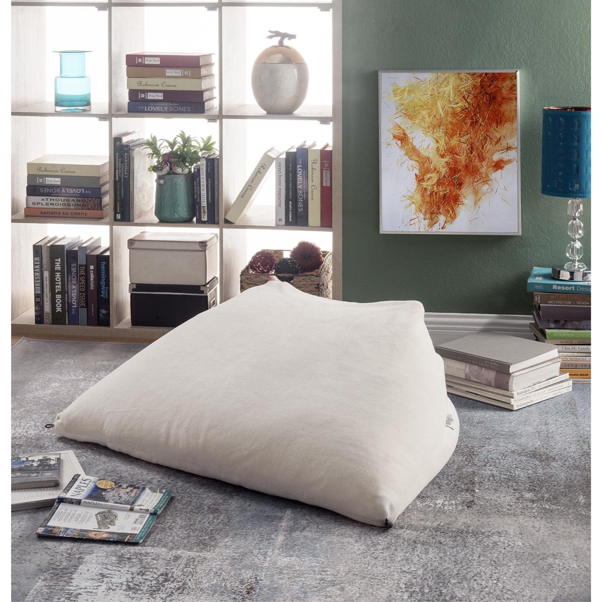 Pillow bean bag chair best sale