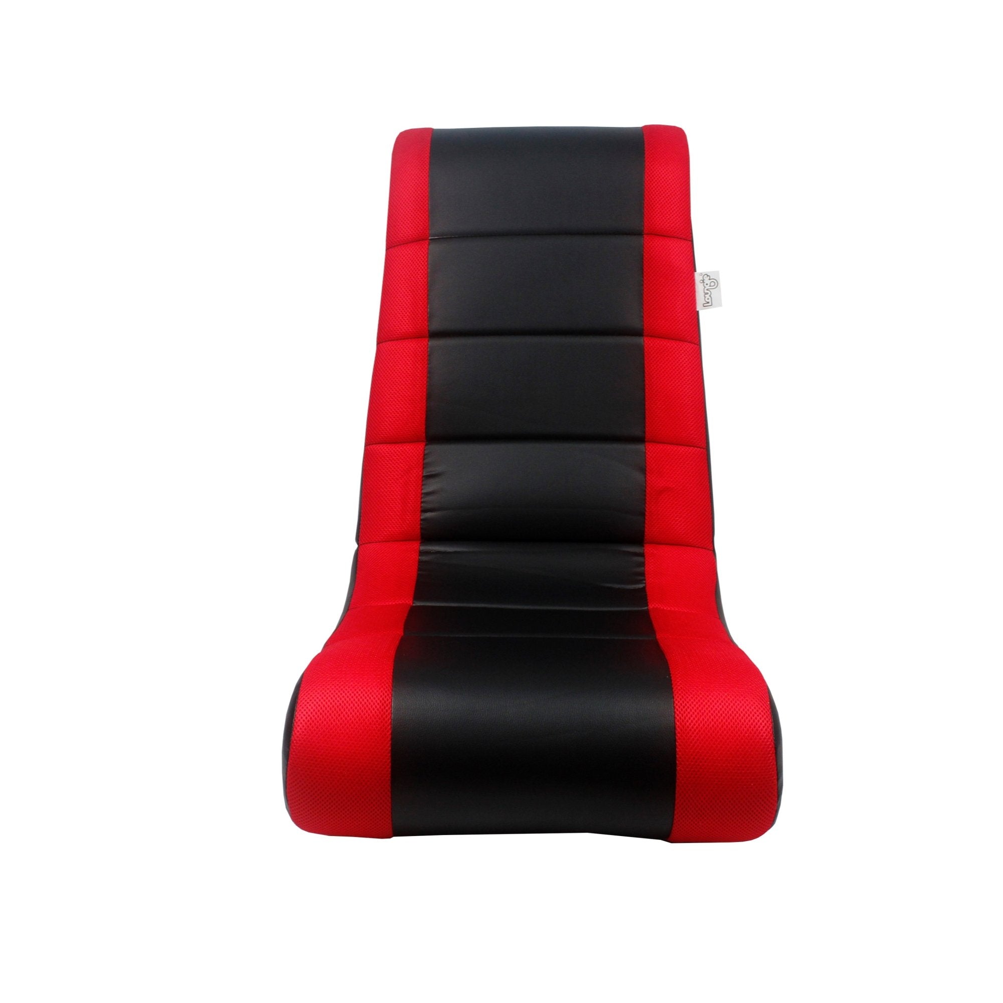 Loungie Rockme Black/Silver Gaming Chair in the Video Gaming