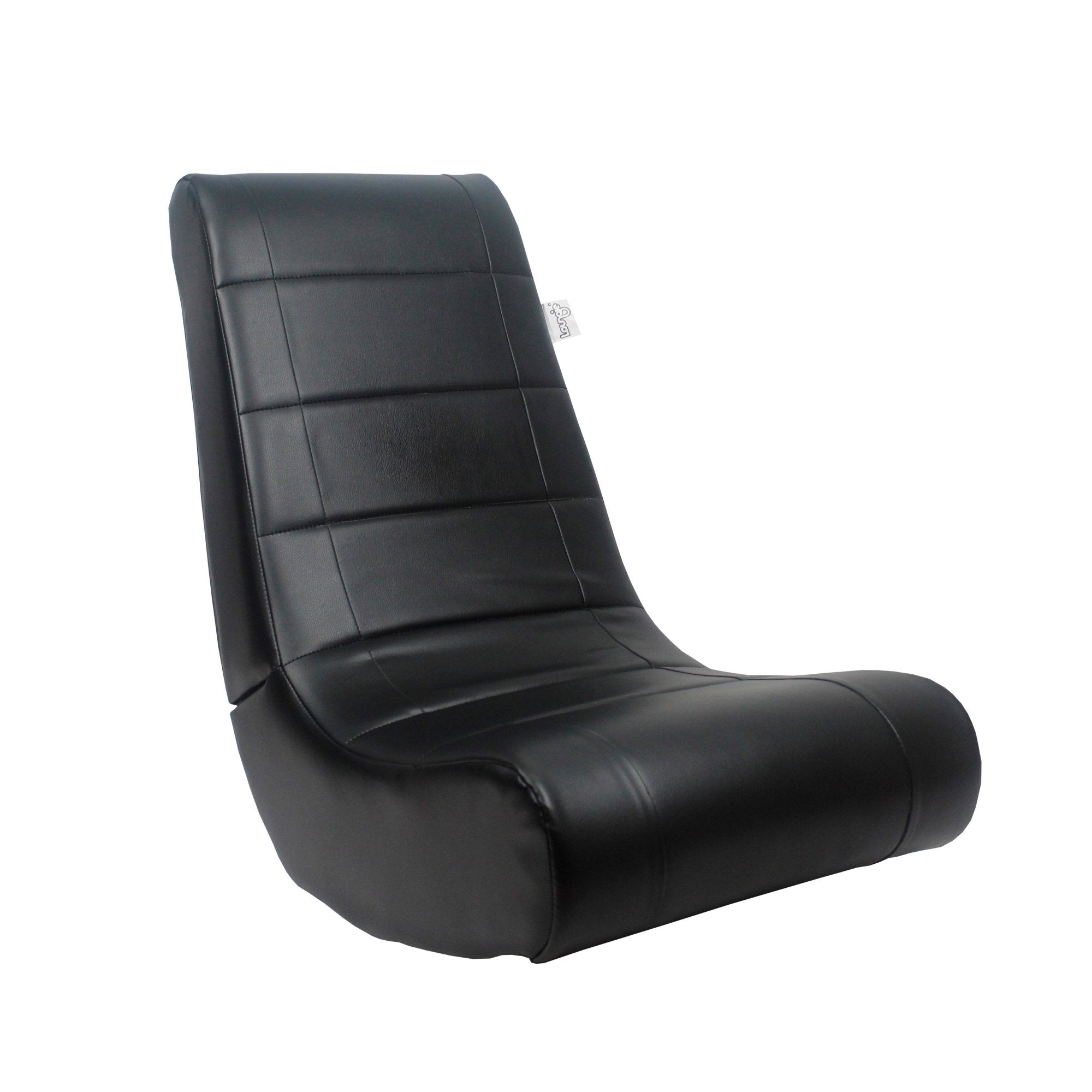 Loungie Rockme Black/Black Gaming Chair in the Video Gaming